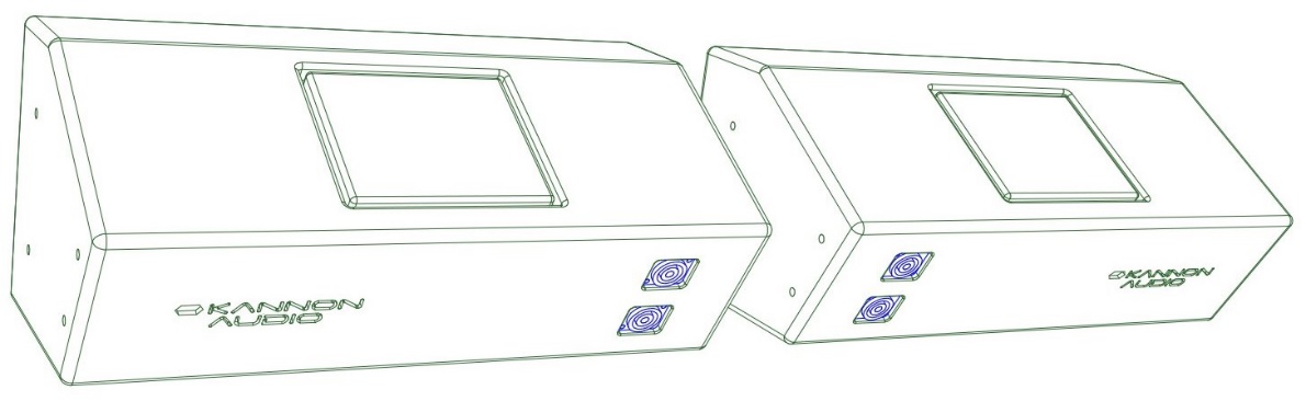 Model 606 — cabinet design illustration, view 2