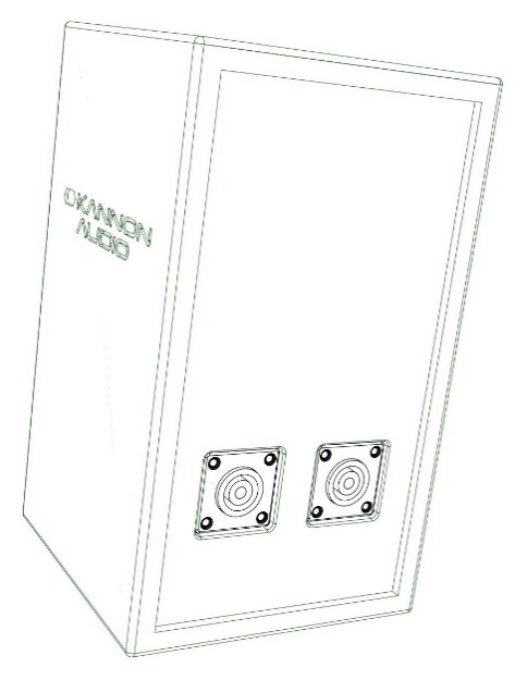 Model 706 — cabinet design illustration, view 2