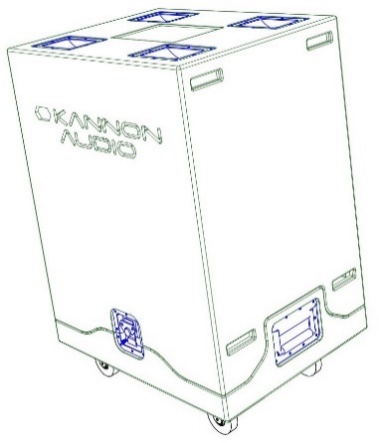 System200 option — cabinet design illustration, view 4